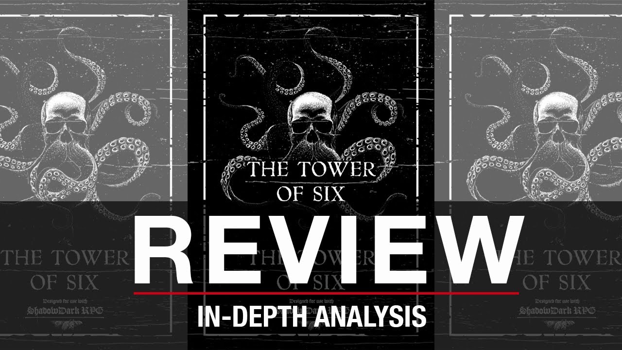 The Tower of Six Review - ShadowDark RPG Zine by Zac Goins