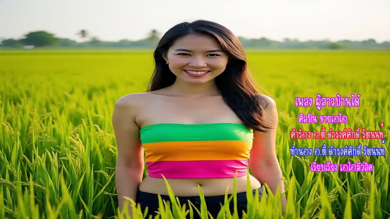 เพลง ผู้สาวบ้านได๋ ศิลปิน ชายเอไอ(LYRICS AUDIO)เพลงลูกทุ่งอิสานอินดี้วัยรุ่นอกหัก