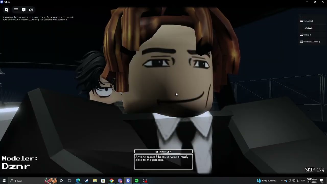 Jugando 5 noches con alfredo con @Cristophera_official @Soythevoid @Weakest_Dummy1408