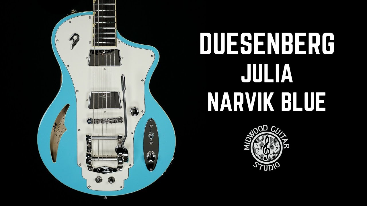 Duesenberg Julia - Narvik Blue | Midwood Guitar Studio