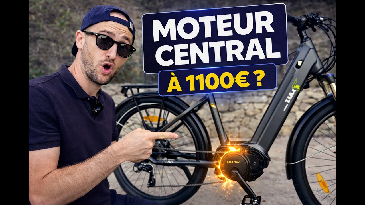 🧨 Ce vélo à 1100€ a un MOTEUR CENTRAL ! (Test du Touroll Urbano 3)