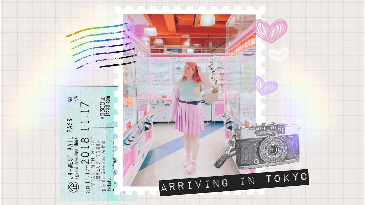 arriving in tokyo 🌸 japan vlog day 1