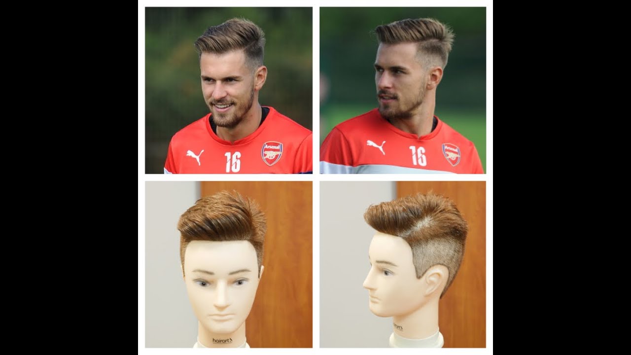 Aaron Ramsey 2014 - Haircut Tutorial - TheSalonGuy