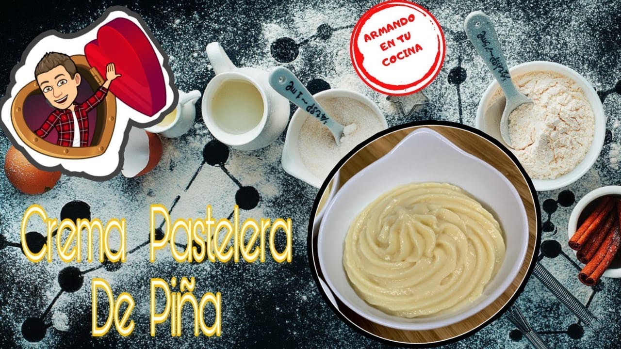 Crema Pastelera De Piña