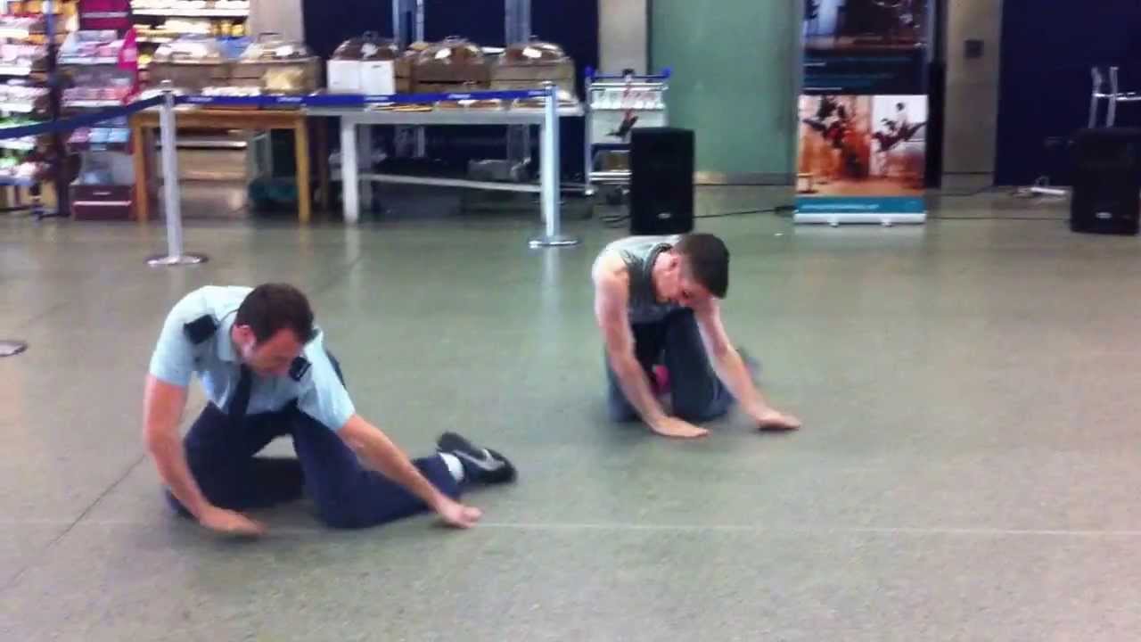 Jasmin Vardimon Company perform an extract from 'Justitia' at St Pancras International