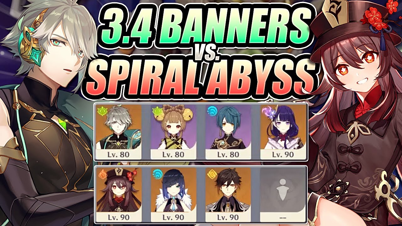 I Dominated SPIRAL ABYSS With The 3.4 Banner