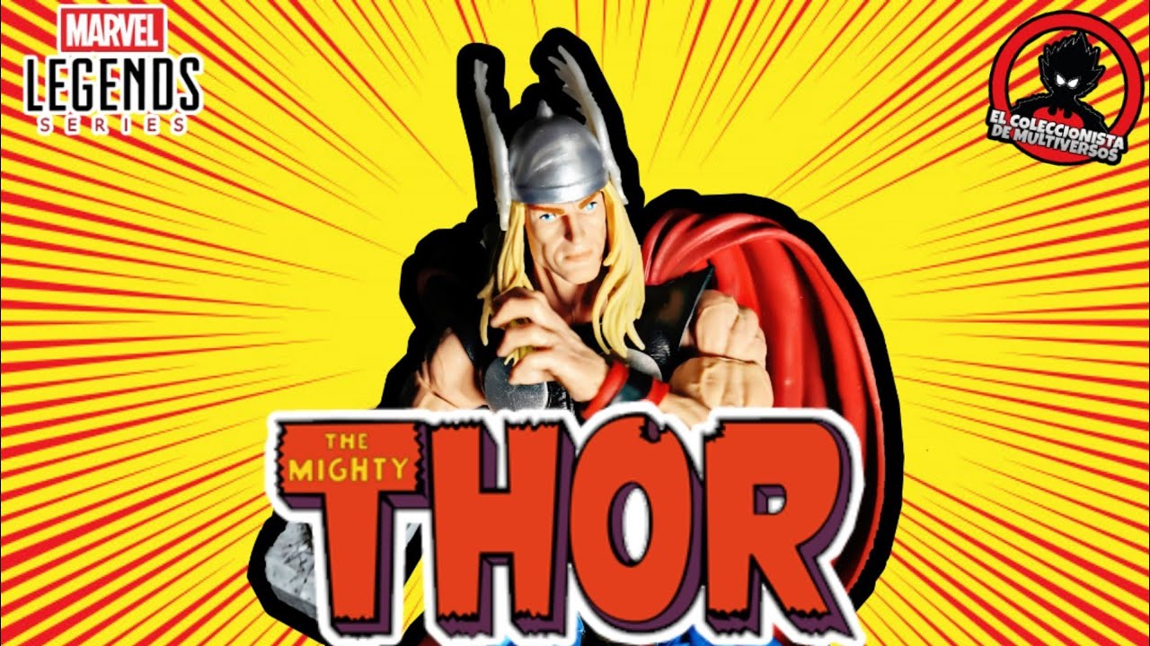 The Mighty ⚡THOR⚡Alex Ross 80 years Marvel Legends en Español!