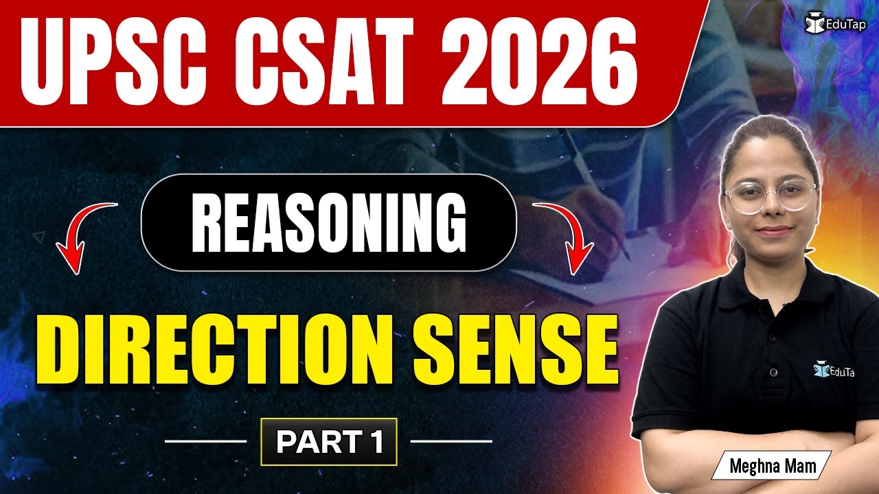 CSAT Reasoning IAS Prelims | Direction Sense For UPSC CSAT | CSAT Reasoning Syllabus Questions PDF