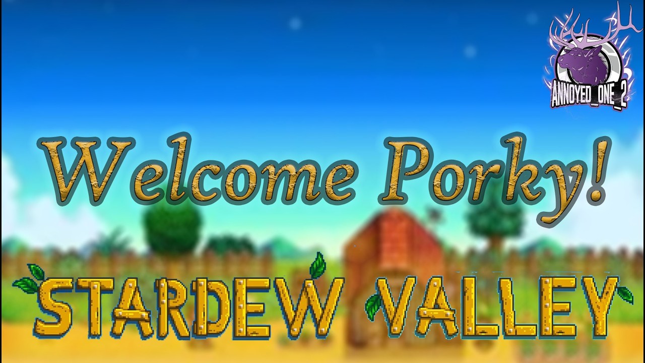 Welcome Porky!