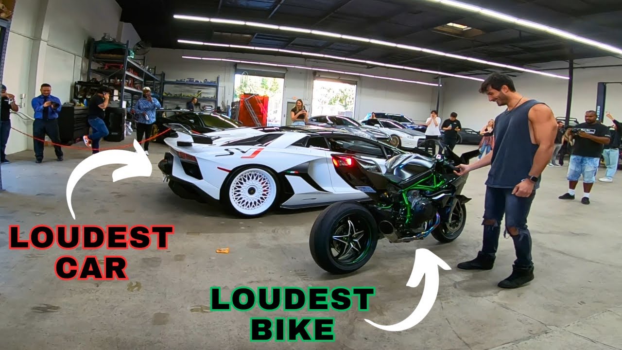 Taking My Ninja H2R To An Exotic Car Meet!