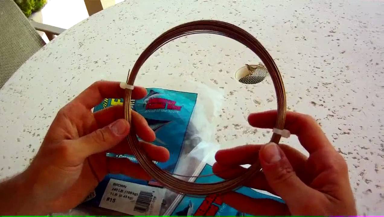 Shark Fishing Tips - Single Strand Wire