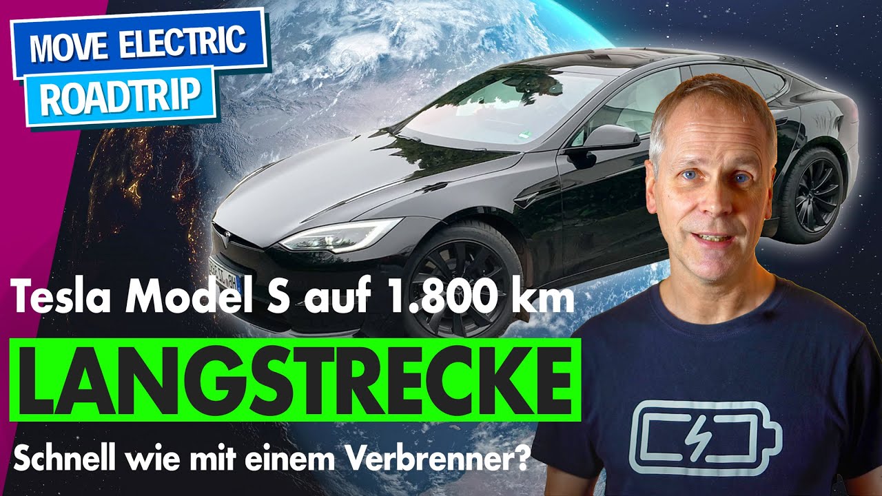1.800 km Langstrecke mit dem Tesla Model S - Österreich und zurück - So schnell wie mit Verbrenner?