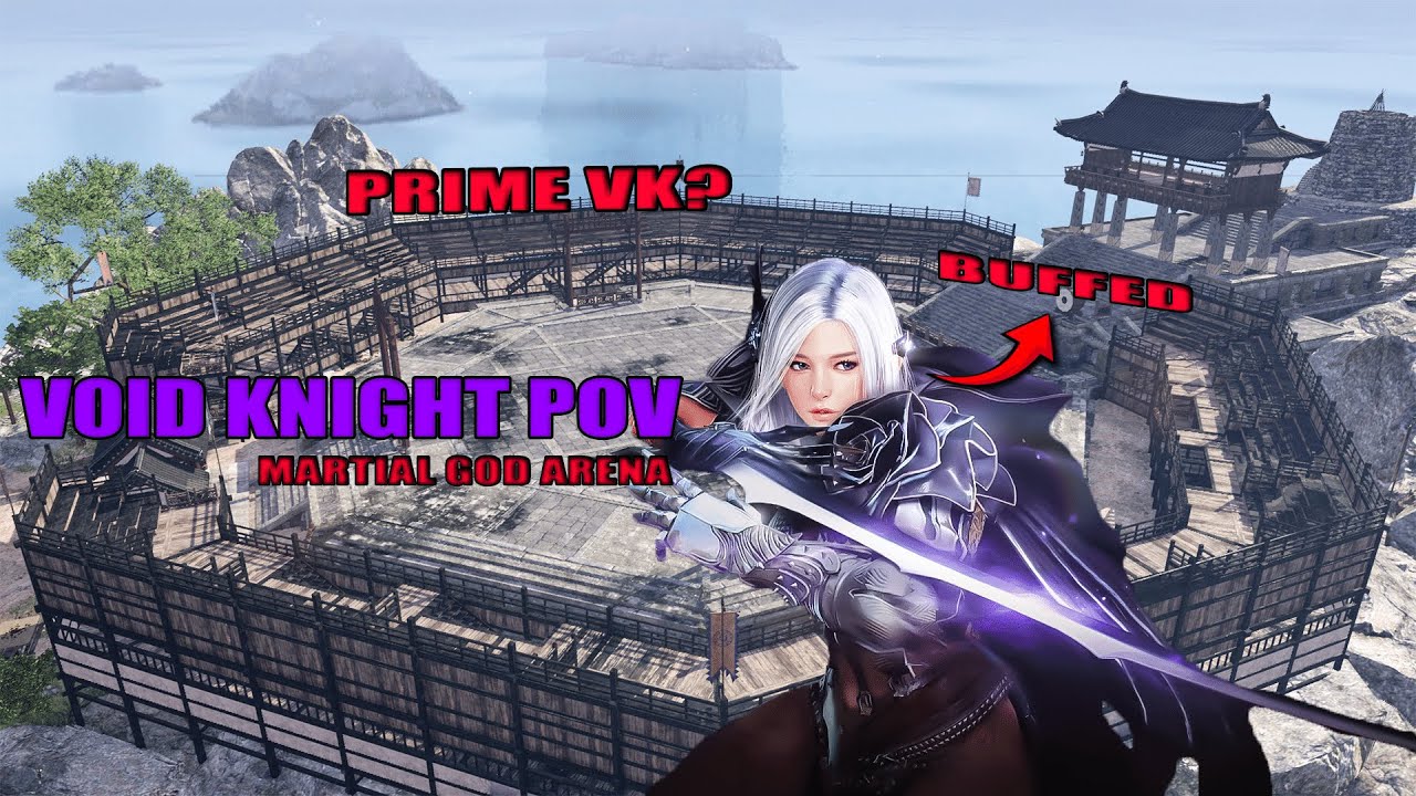Martial God Arena: This Class is In Her Prime (BUFFED) | Void Knight PVP | Black Desert Mobile