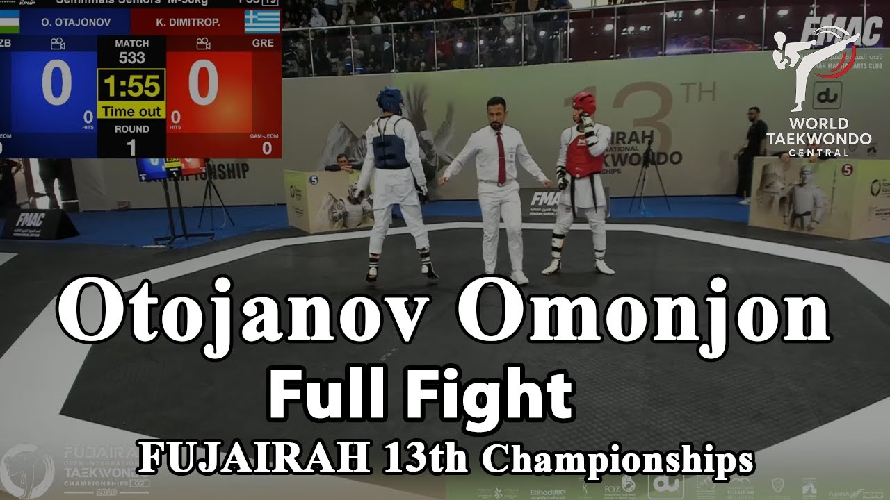 Otojonov Omonjon | -58kg Fujairah Championships | Silver Medalist