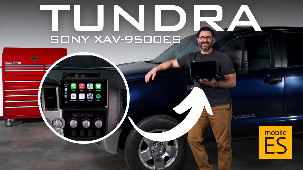 Toyota Tundra Sony XAV-9500ES Plug & Play Kit Installation | 2007 - 2013 Toyota Tundra