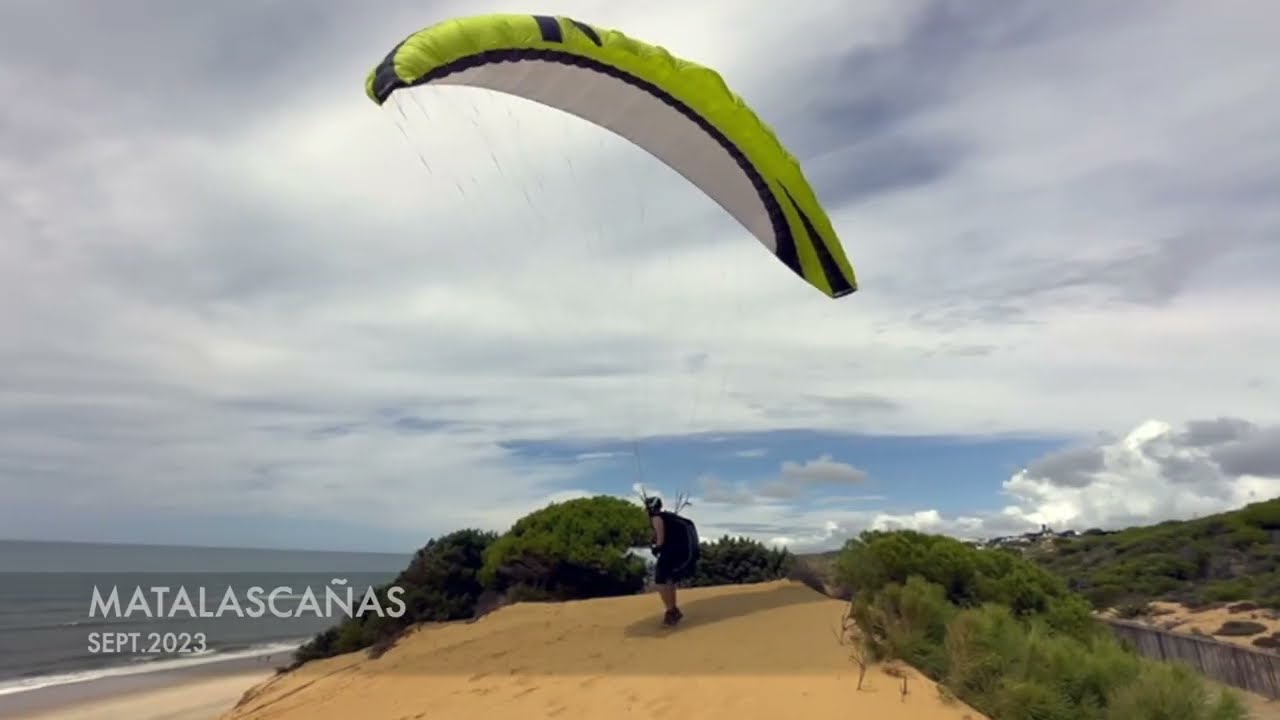 Matalascañas Septiembre 2023  Parapente - Paragliding. Matalascanas