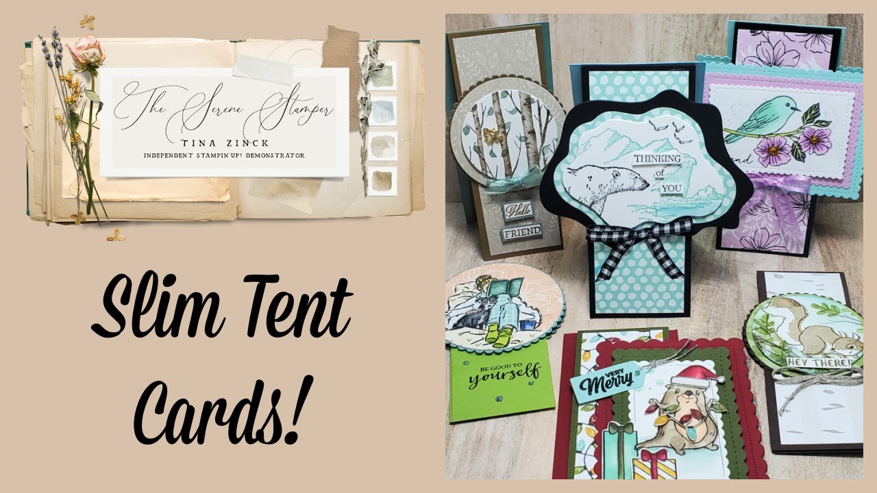 Slim Tent Cards | New Product Sneak Peek!