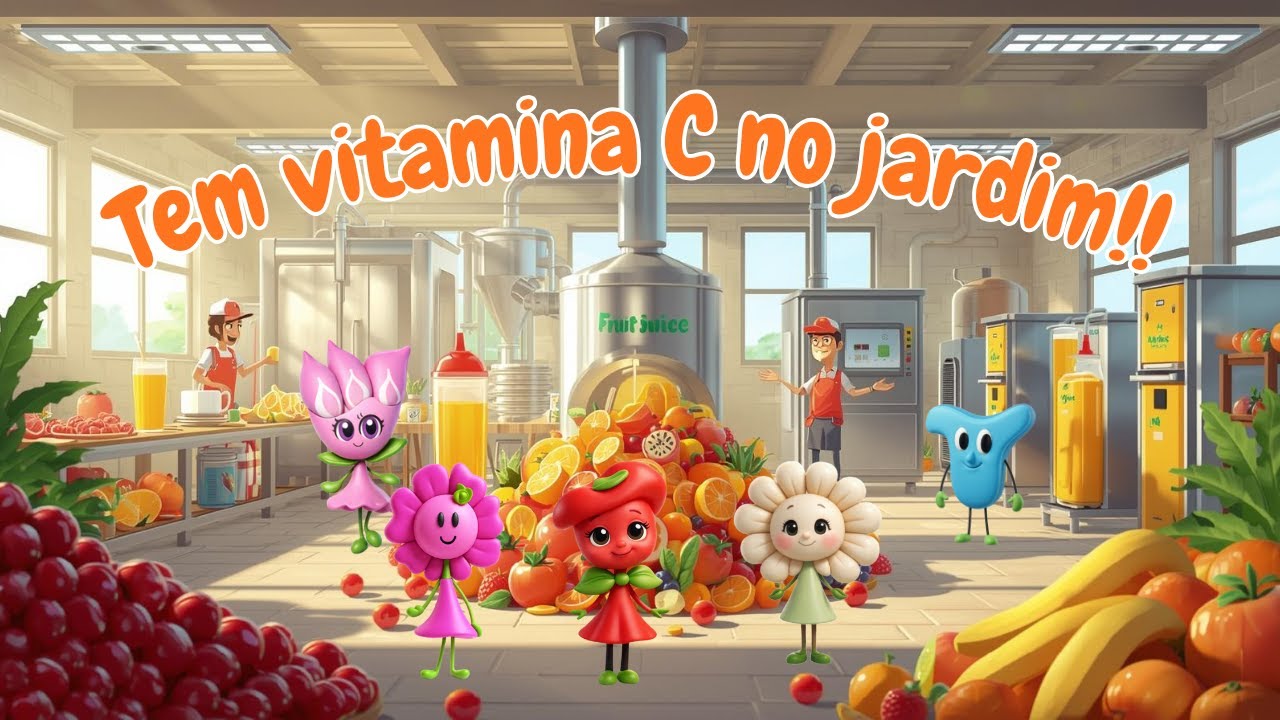 Tem vitamina C no jardim!!