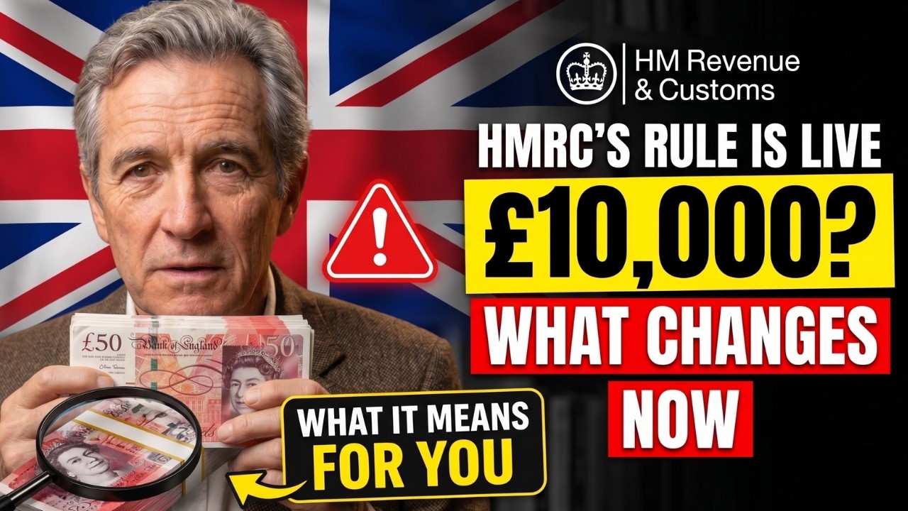 HMRC's &pound;10,000 Bank Rule Is Live Here's What Changes for You Now