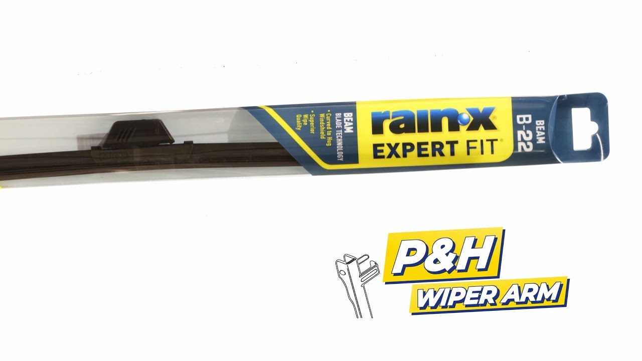 Установка стеклоочистителей Rain X Expert Fit Beam P&H