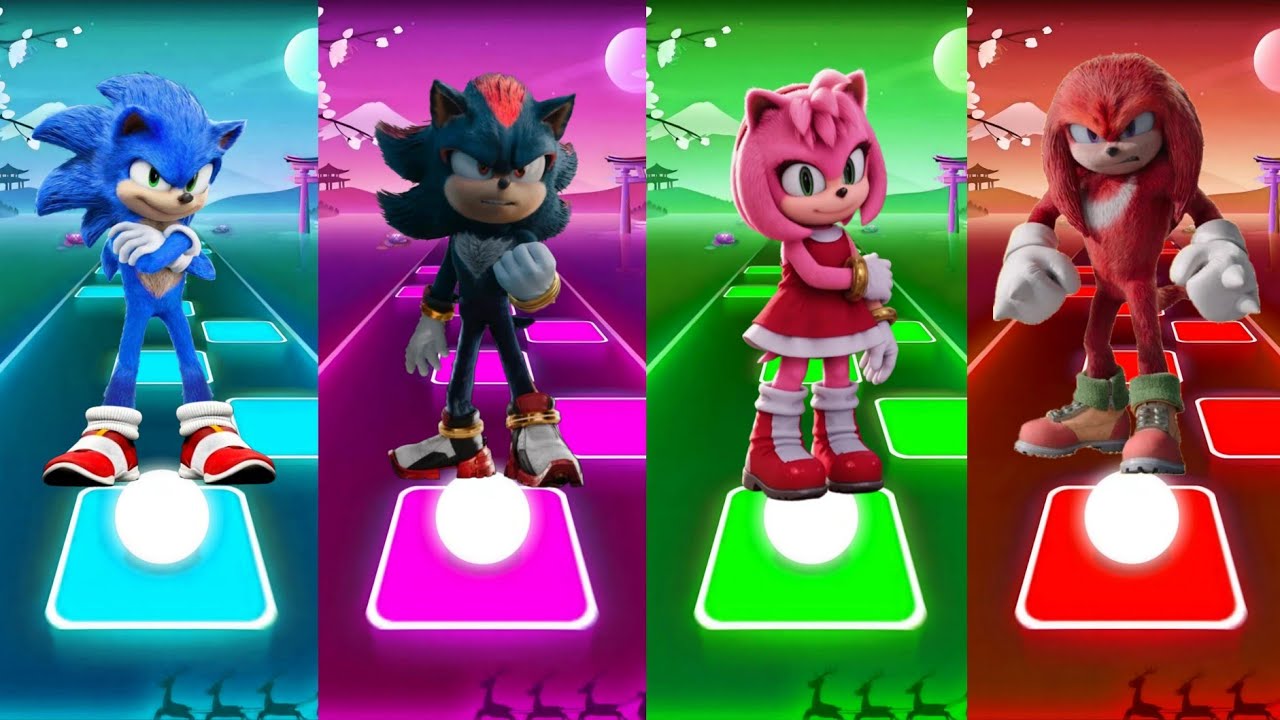 🔴 Sonic SUPER OTHE HEDGEHOG 3 Tiles Hop Cedm rush 🟢