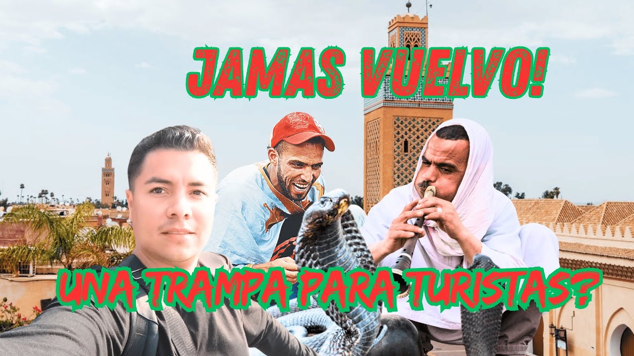 LO QUE NADIE TE CUENTA! Así fue mi decepción en la plaza mas famosa de Marrakech ( Jemaa El Fna,)