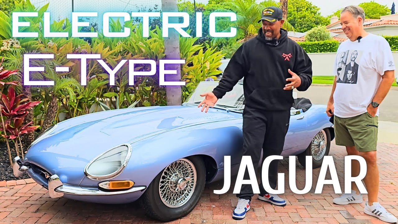 ЭЛЕКТРИЧЕСКИЙ E-Type — переделка Jaguar EV 1966 года