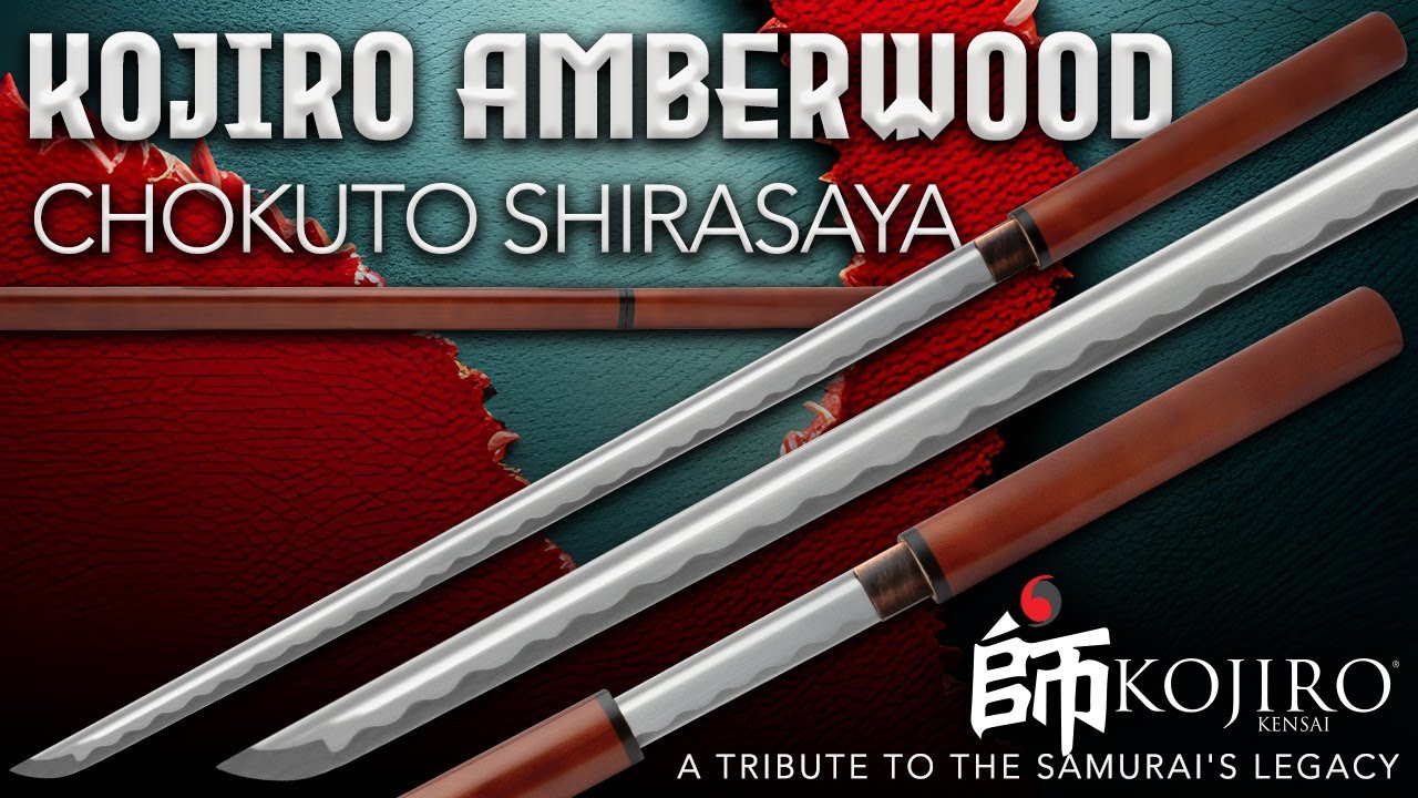 TrueSwords: Unveil the Artistry of the Kojiro Amberwood Chokuto! 🗡️✨