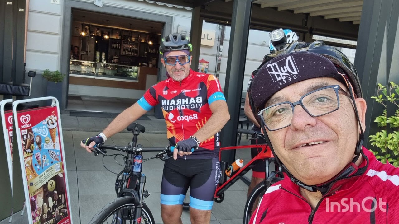 Triflisco in bici da Napoli Donato 