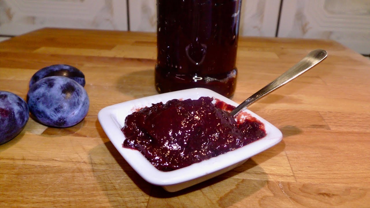 Un mic secret pentru un magiun de prune gustos (gem de prune fara zahar)/SUGAR-FREE Plum Jam