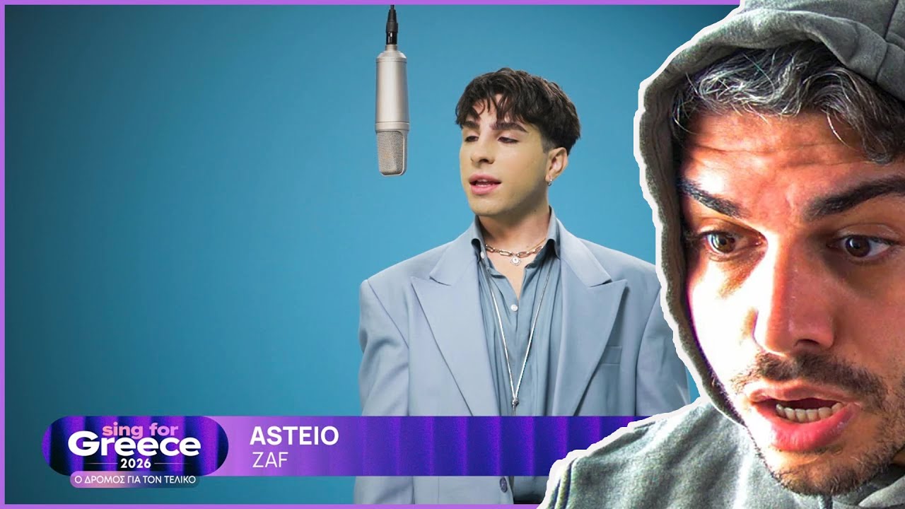 ZAF - ASTEIO | Sing for Greece 2026 - &Beta;' &Eta;&mu;&iota;&tau;&epsilon;&lambda;&iota;&kappa;ό&sigmaf; REACTION