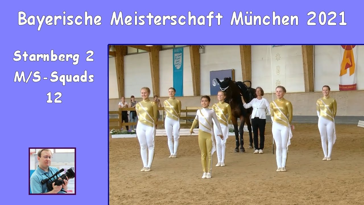 Starnberg 2 - M-S-Squads 12 - Bayerische Meisterschaft München 2021