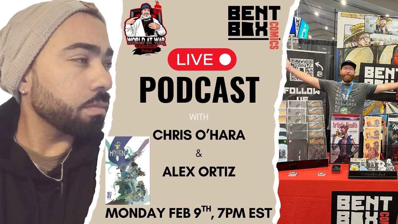 Top Artist Alex Ortiz talks It Is A Haven With You - BentBox Comics