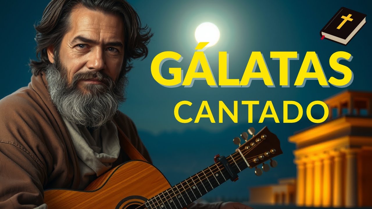 Carta aos Gálatas | Bíblia Cantada com Voz e Violão (música calma para meditação)