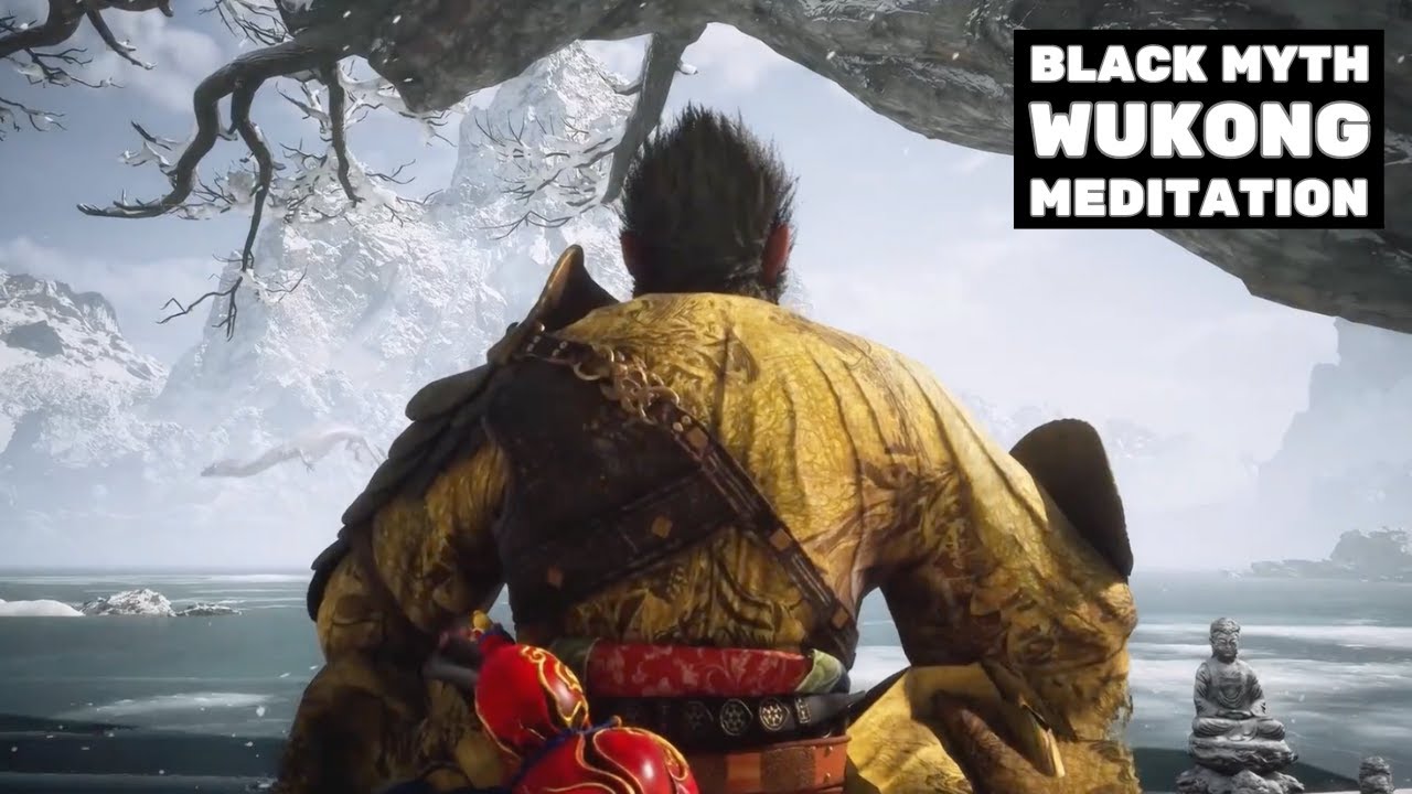 Black Myth Wukong | 1 Hour Meditation | 30 seconds breathing exercise