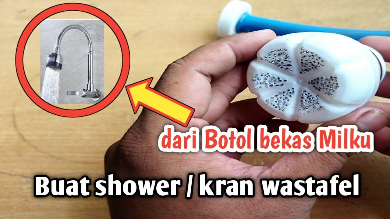 Buat Kran shower/wastafel dari botol bekas#idekreatif #kreatif #ideas #diy #shower