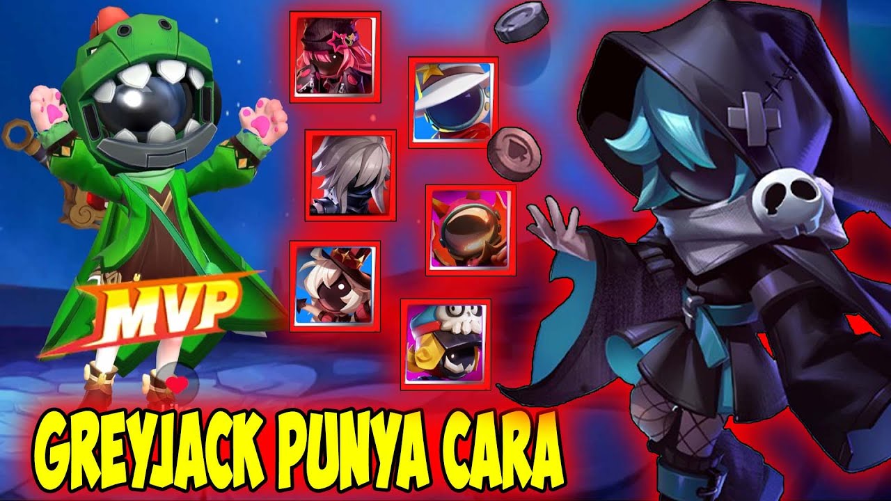 PERMAINAN GREYJACK MAIN DOR DOR GAMPANGLAH !! Super Sus Indonesia