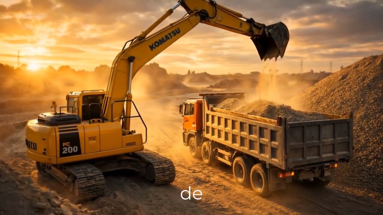 ¿Necesitas Precisión en Obra Civil? Descubre la Komatsu PC200