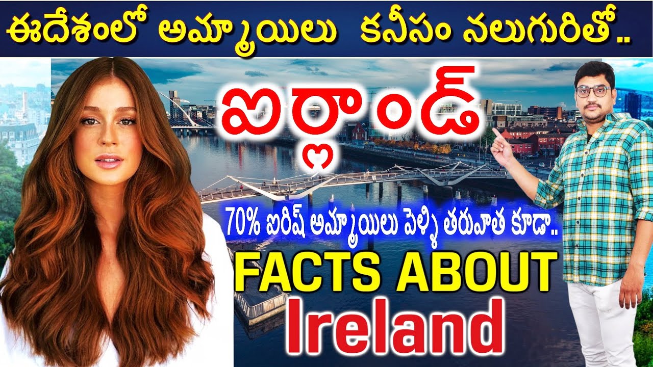 ఐర్లాండ్ గురించి ఆశక్తికరమైన నిజాలు.|Interesting Facts About Ireland in Telugu|Manikanta Golakoti