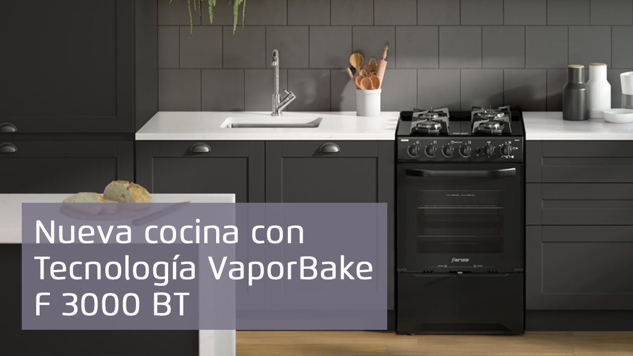 Cocina Fensa 4 Platos Experience con VaporBake F 3000 BT
