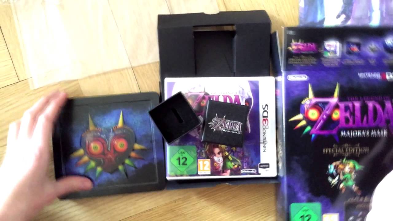 Majora's Mask 3D - SPECIAL EDITION unboxing PL