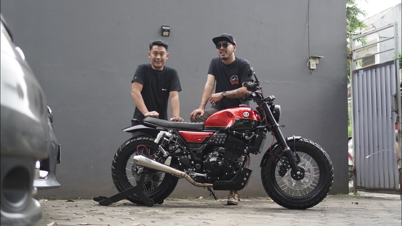 KAWASAKI NINJA 250 CUSTOM TRACKER BY KATROS GARAGE