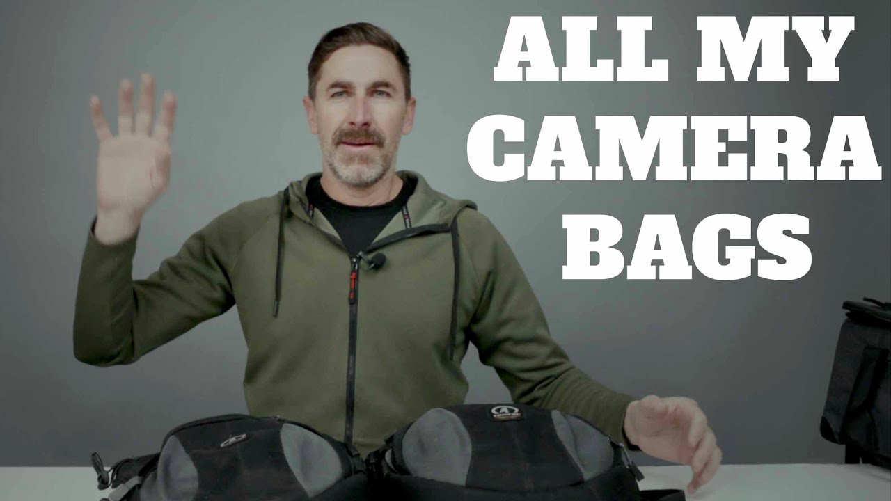 Camera Bags that I actually use for Work and Travel