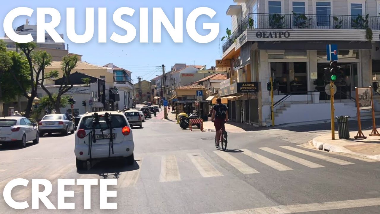 Cruising in a Car Rental on Crete, Greece 🇬🇷