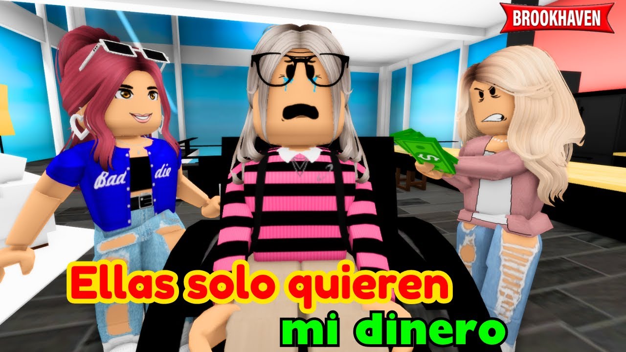 ELLAS SOLO QUIEREN MI DINERO | Roblox Brookhaven rp | Mini Pelicula - Historia de Roblox