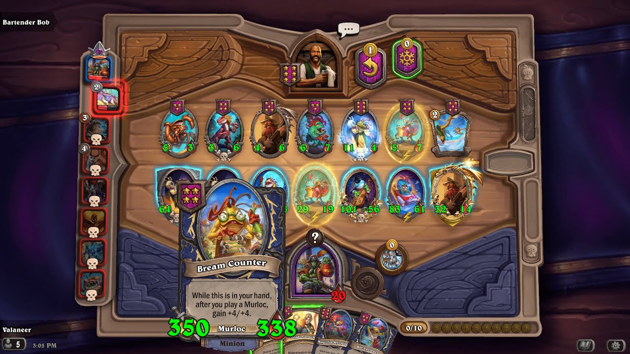 Top 100 Hearthstone Battlegrounds - Win streak di lobby ini?