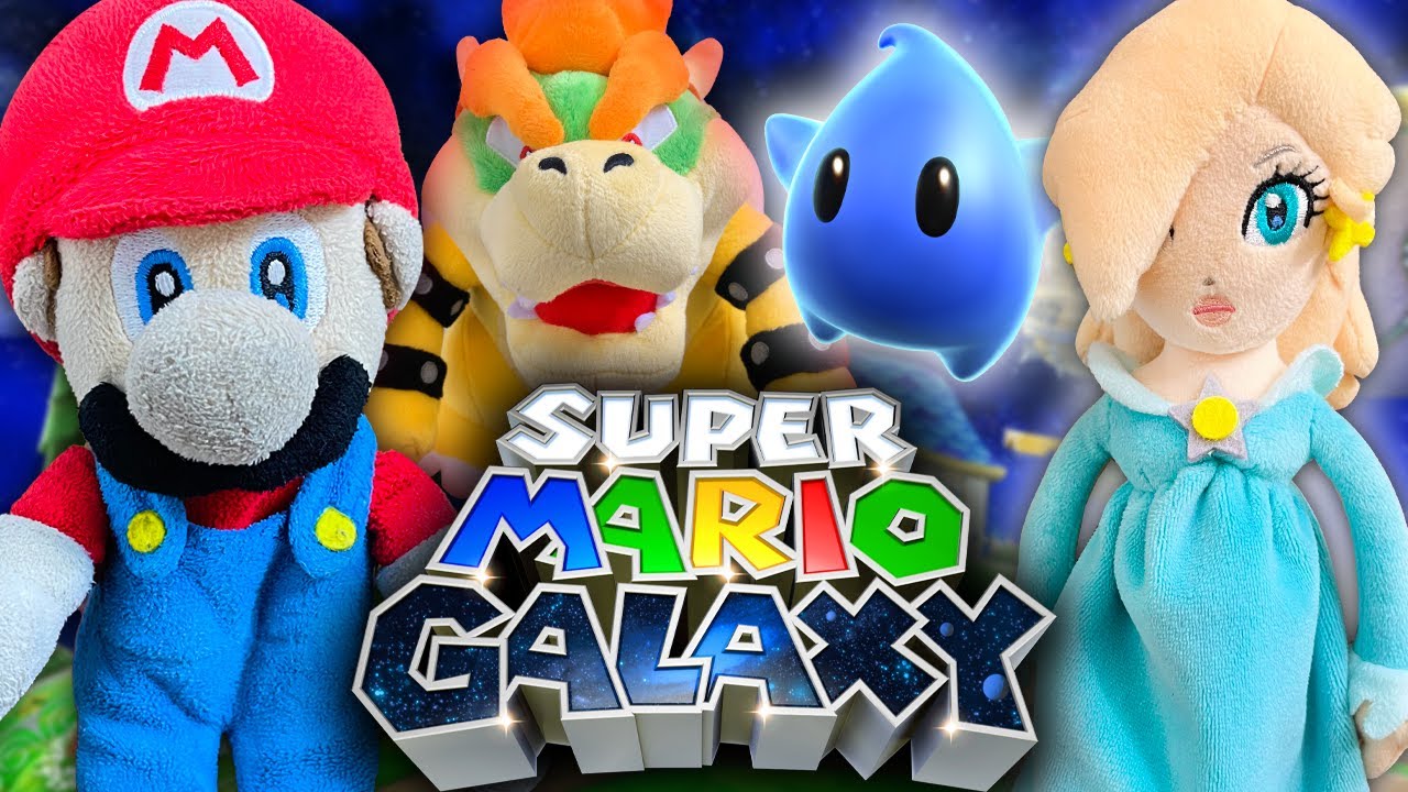 Paper Mario Bros - Super Mario Galaxy Plush!