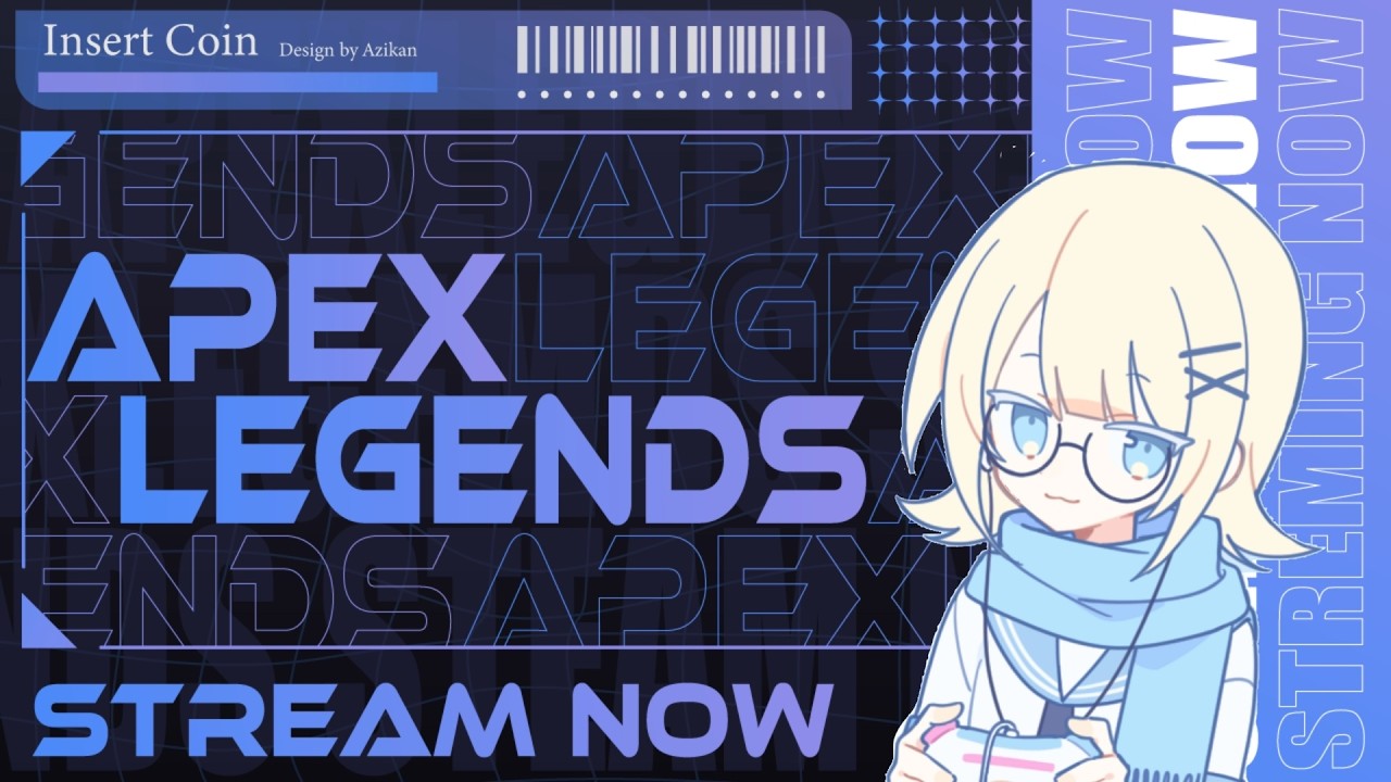 【#APEX】ランク頑張る！ダイヤ行きたい　w/くま　はねず【雪乃ふゆ】