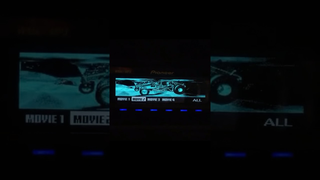 Old School Pioneer Radio Stereo Head Unit 