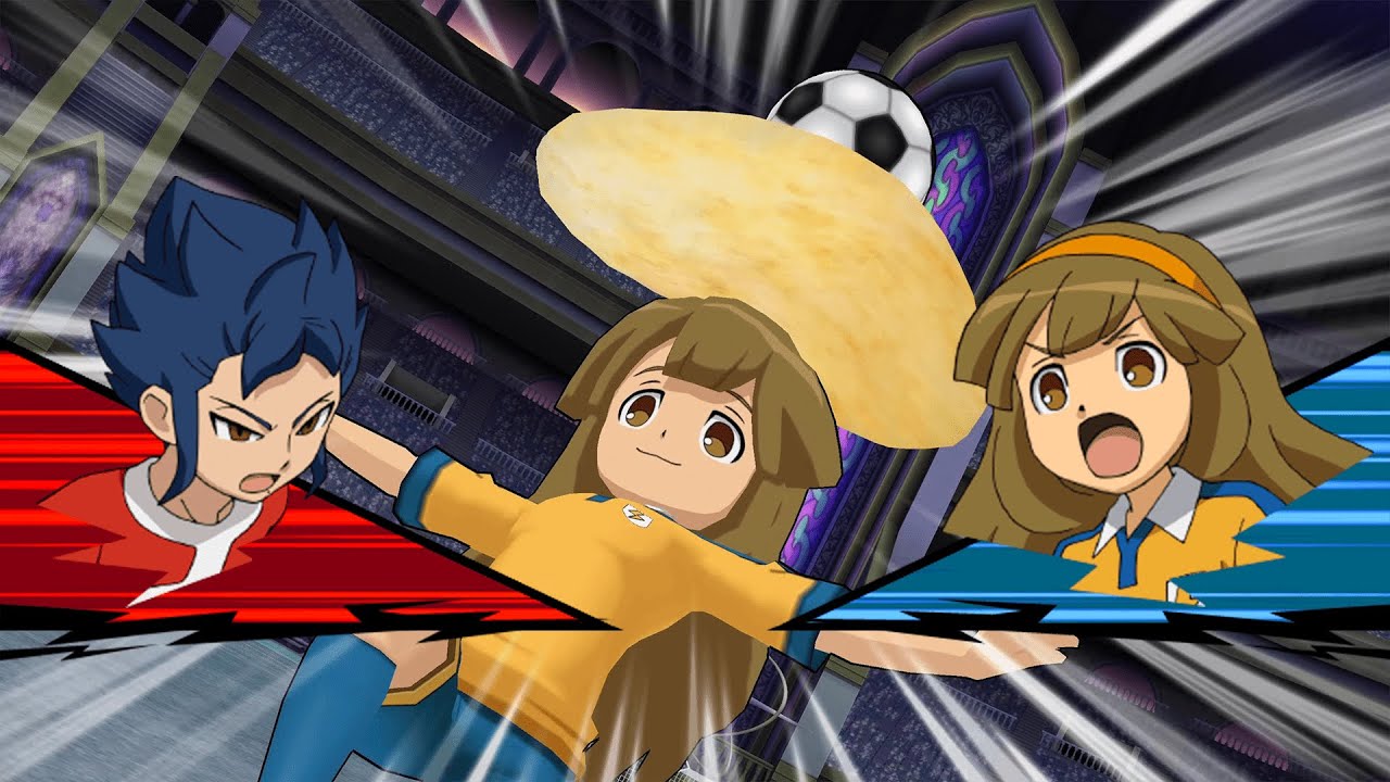 Inazuma Eleven Go Strikers 2013 Xtreme | Custom Dark Emperors VS Draft Shinsei Raimon Wii 1440p